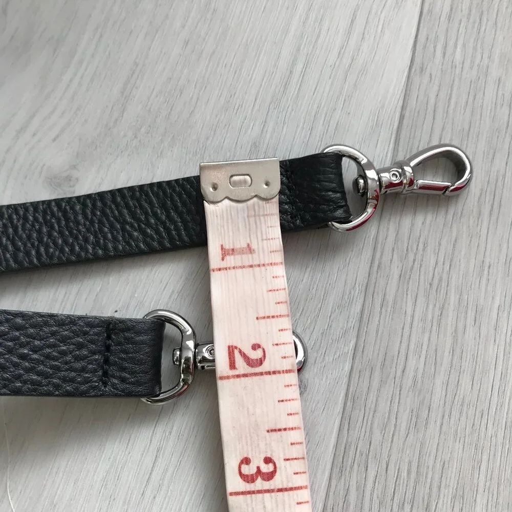 BANDOLIER BLACK EMMA PEBBLE PHONE CASE BAG STRAP